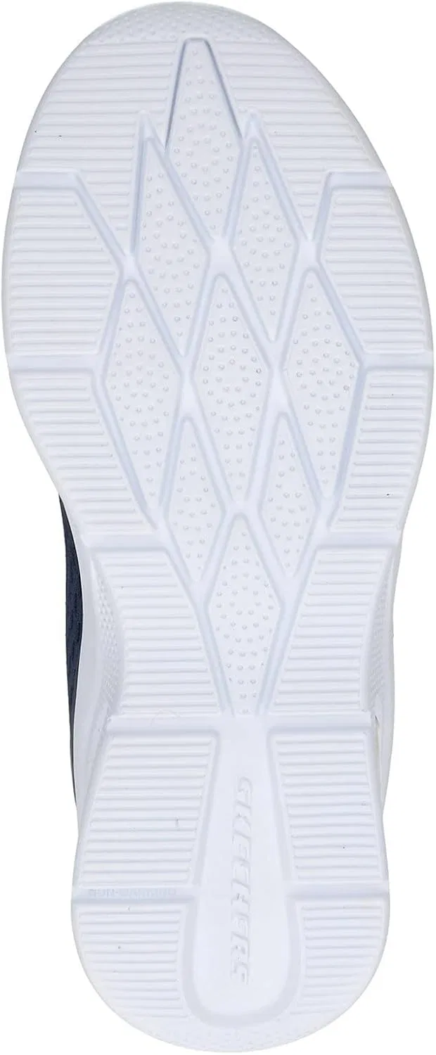 Детские кроссовки для девочек Microspec Max Skechers, Navy — фото 3
