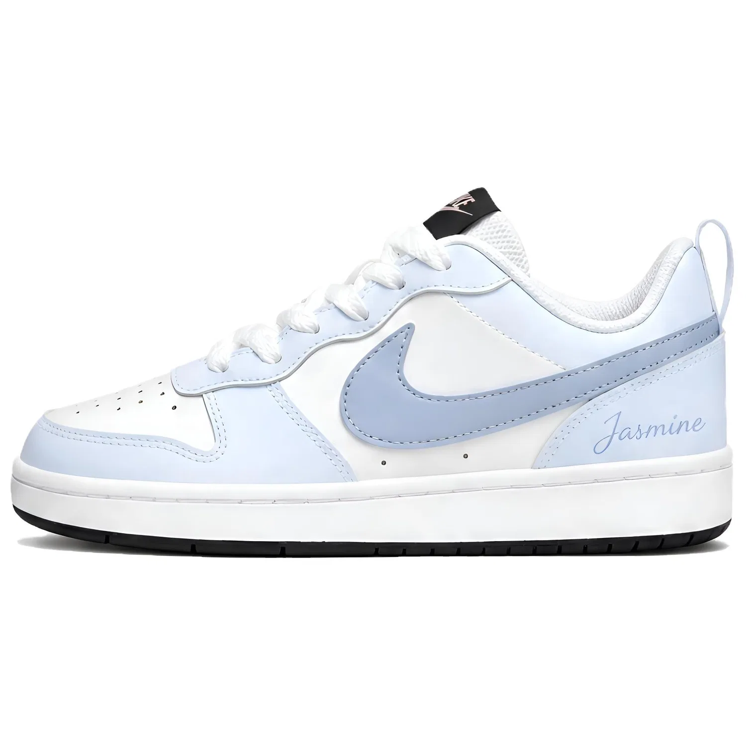 Детские кроссовки для скейтбординга с принтом Court Borough Light Blue Nike — фото 3