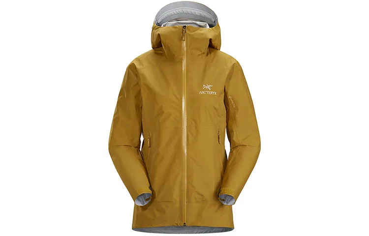 Женская ветровка-ветрозащитная куртка с капюшоном ZETA Arcteryx, Vintage Green/Tatsu — фото 3