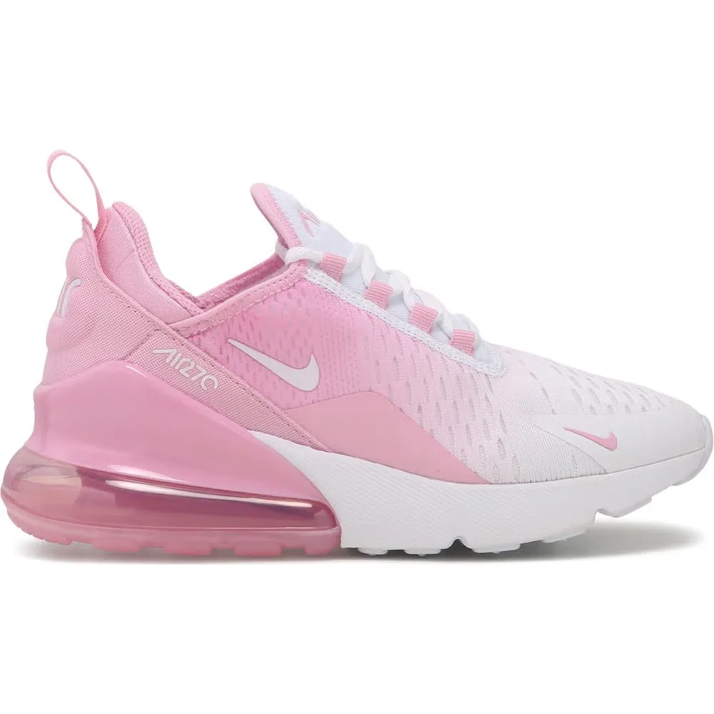 Детские кроссовки Air Max 270 Nike, Pink/White — фото 2