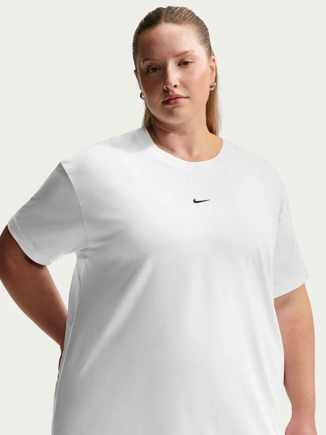Футболка оверсайз Nike Classic, белый — фото 3