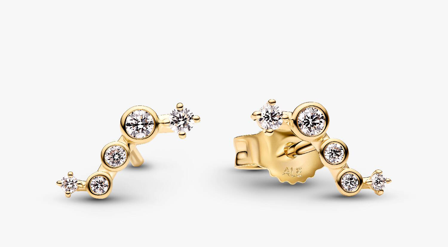 

Серьги Pandora Era Lab-Grown Diamond Droplet, золото