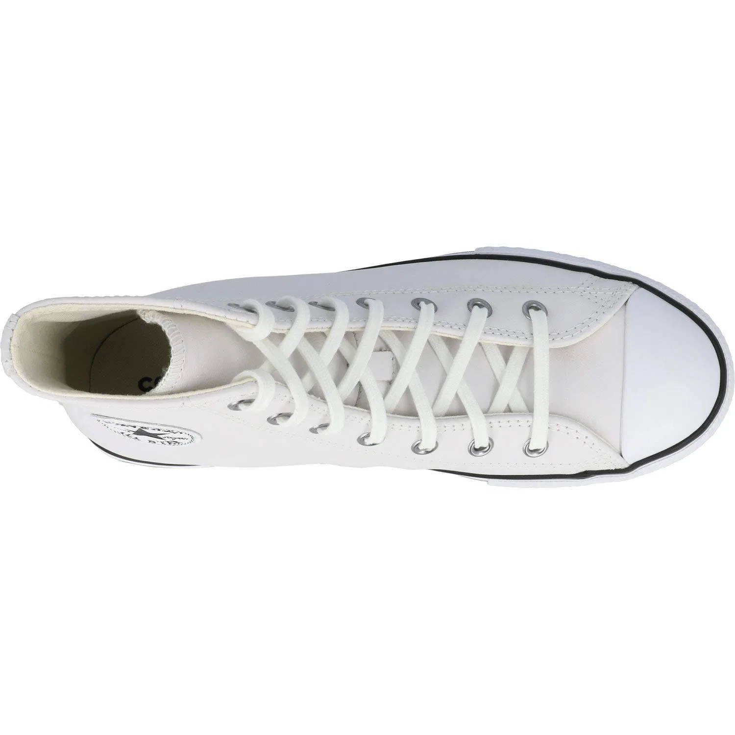 Детские кроссовки для девочек на платформе Chuck Taylor All Star Move Converse, White — фото 4