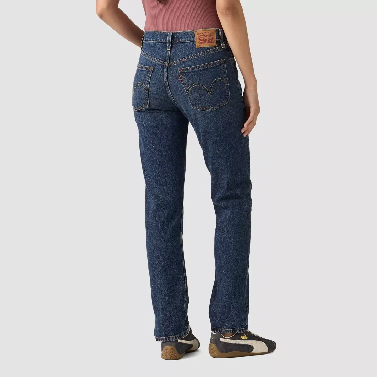 Женские джинсы с высокой посадкой 501 Levi's, Believe Not — фото 2