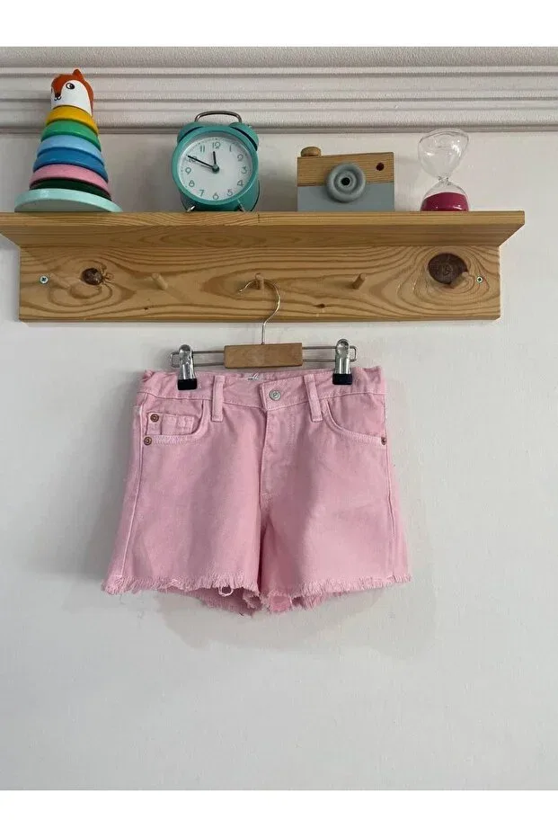 Детские шорты для девочек джинсовые Kids, Pink