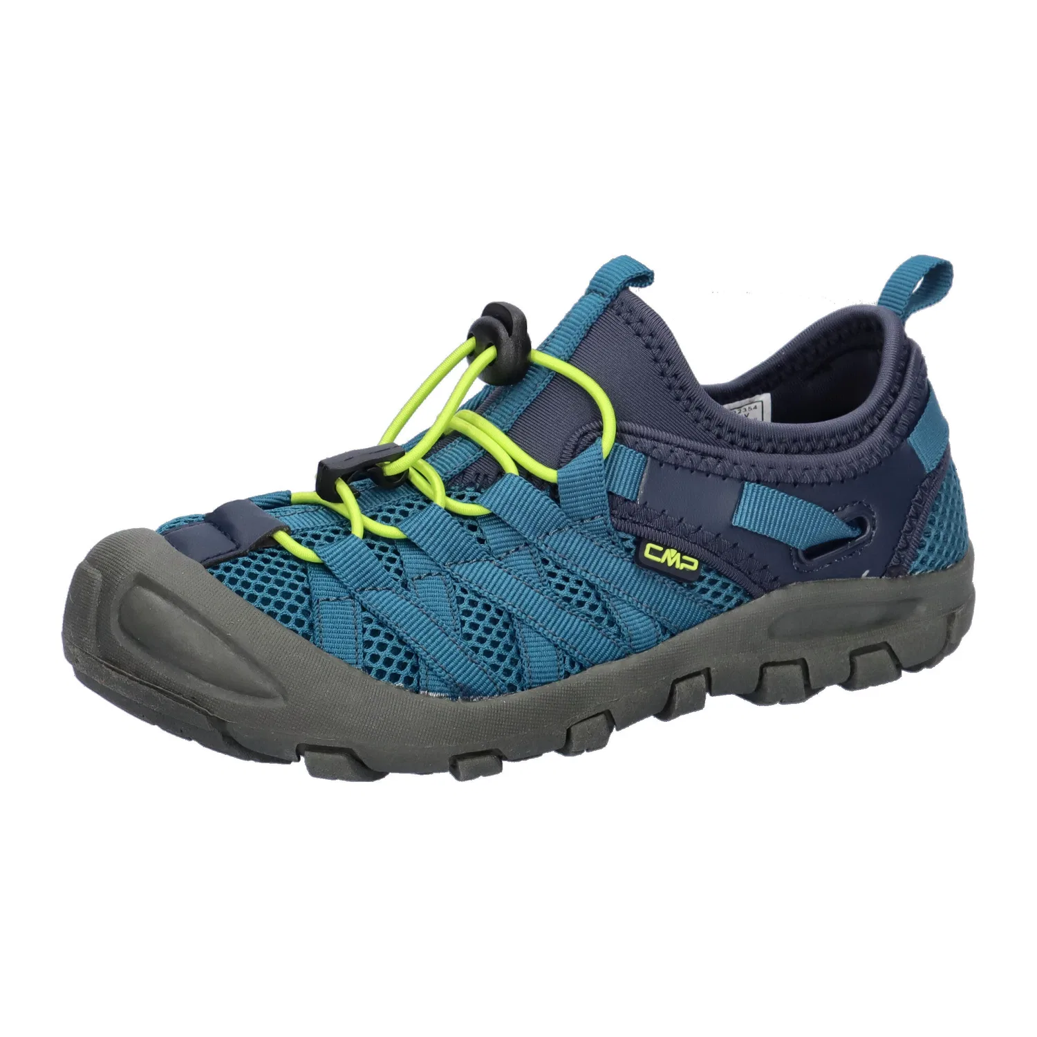 Детские закрытые сандалии Kids Rokky Sandal Cmp, Цвет: Dunkelblau / Gelb / Navyblau