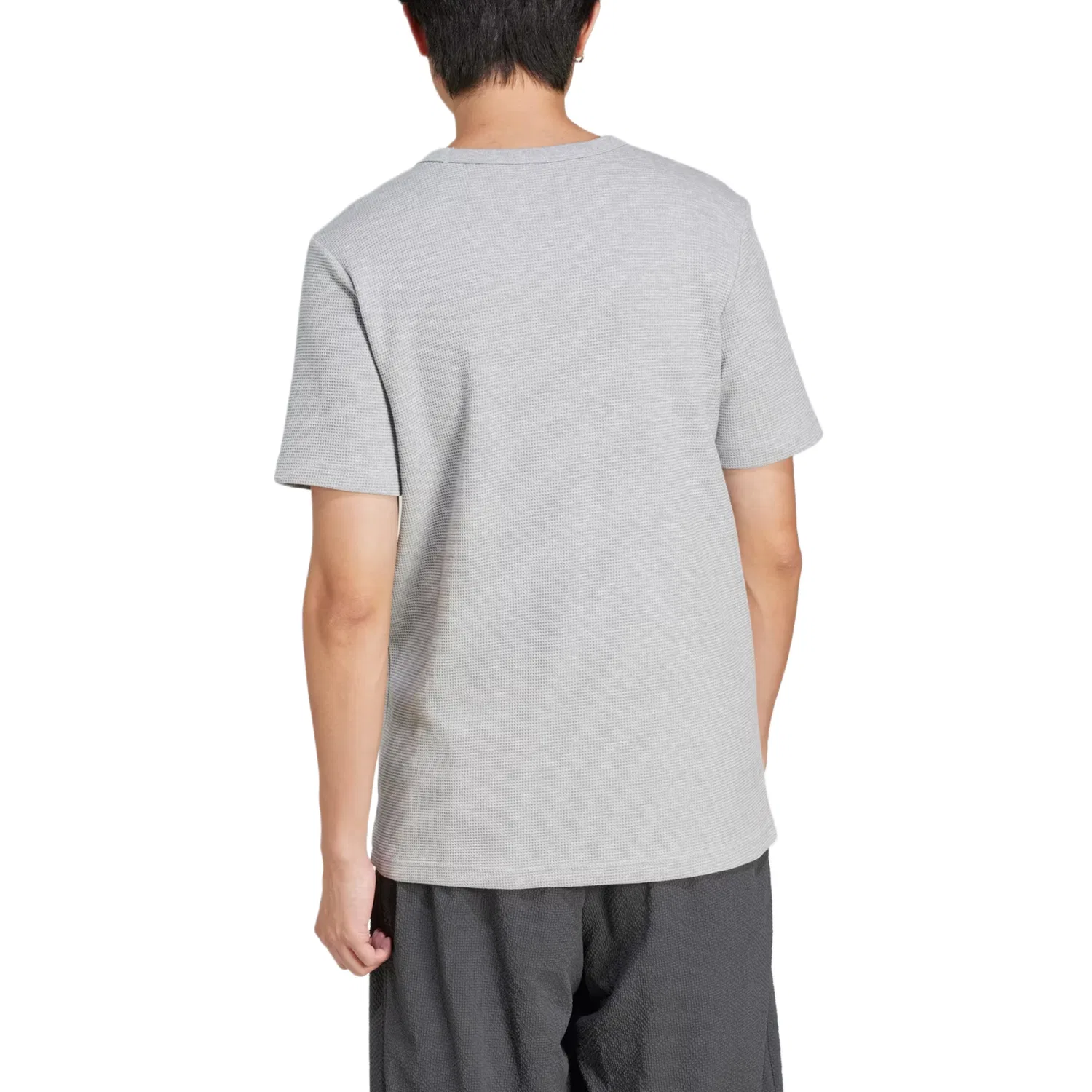 Мужская футболка с принтом Adidas Originals, Medium Gray — фото 3