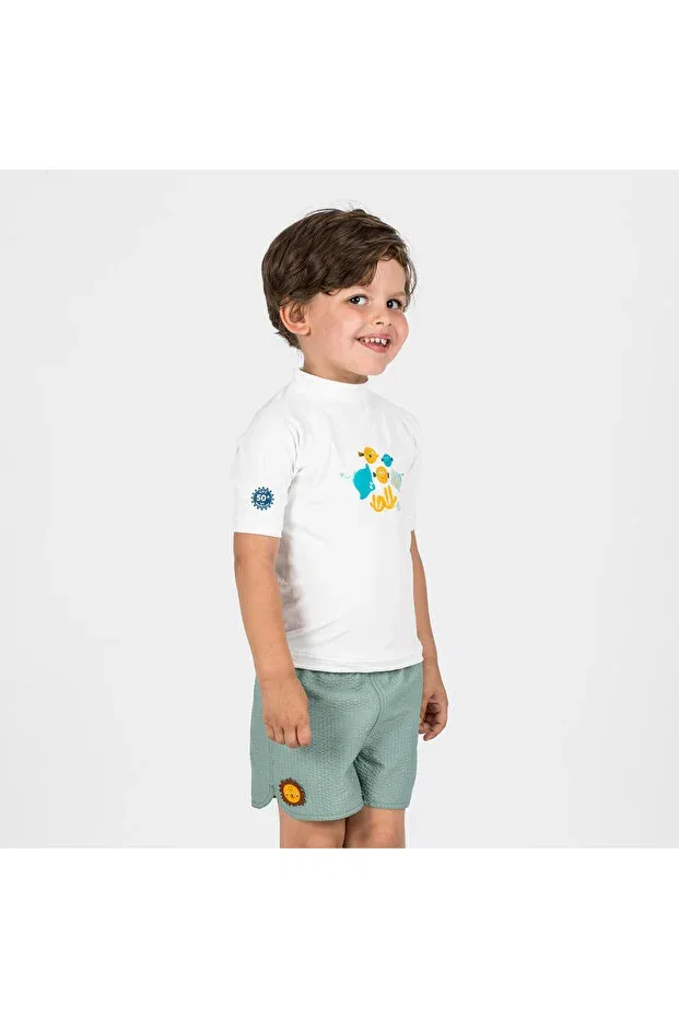 Детская футболка с принтом Fish Pattern Decathlon, Patterned