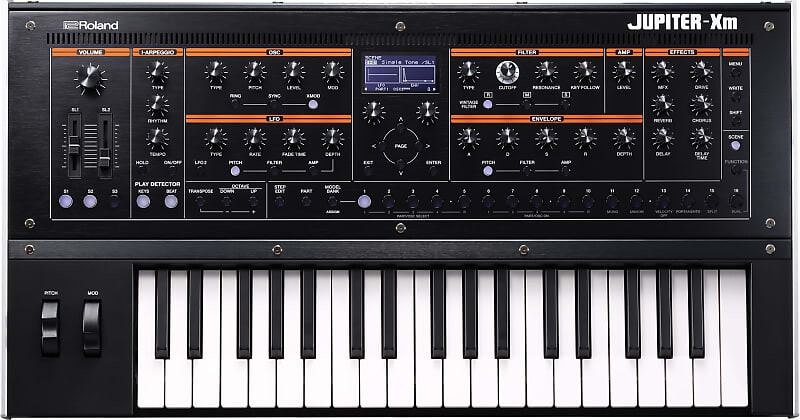 

Портативный клавишный синтезатор Roland JUPITER-XM