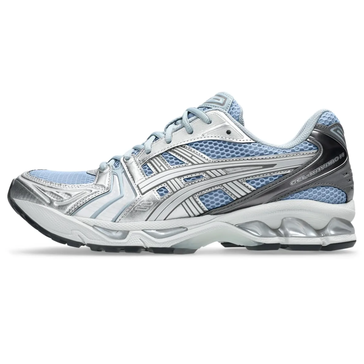 Кроссовки ASICS Gel-Kayano 14, цвет «Сушеный лист»/«Чистое серебро», размер 12,5 (женский)/11 (мужской) No Brand, серый/серебристый