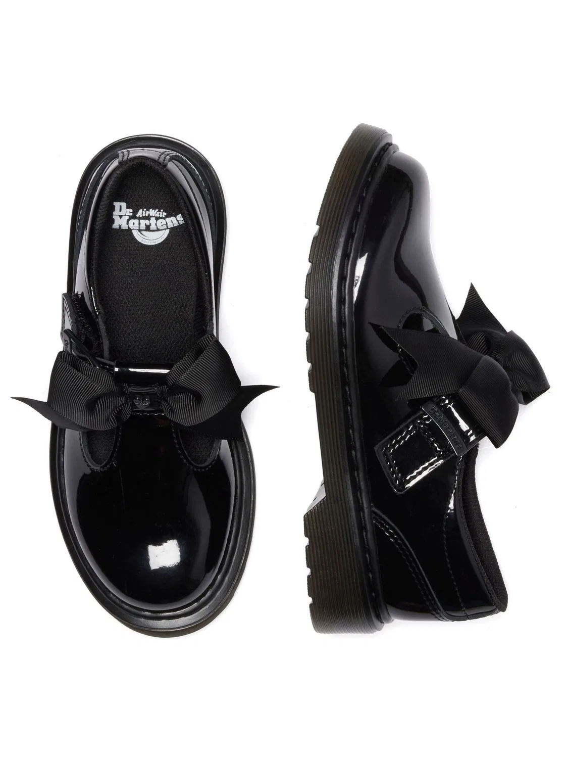 Туфли с бантом Polley II Bow Dr. Martens, черный — фото 4