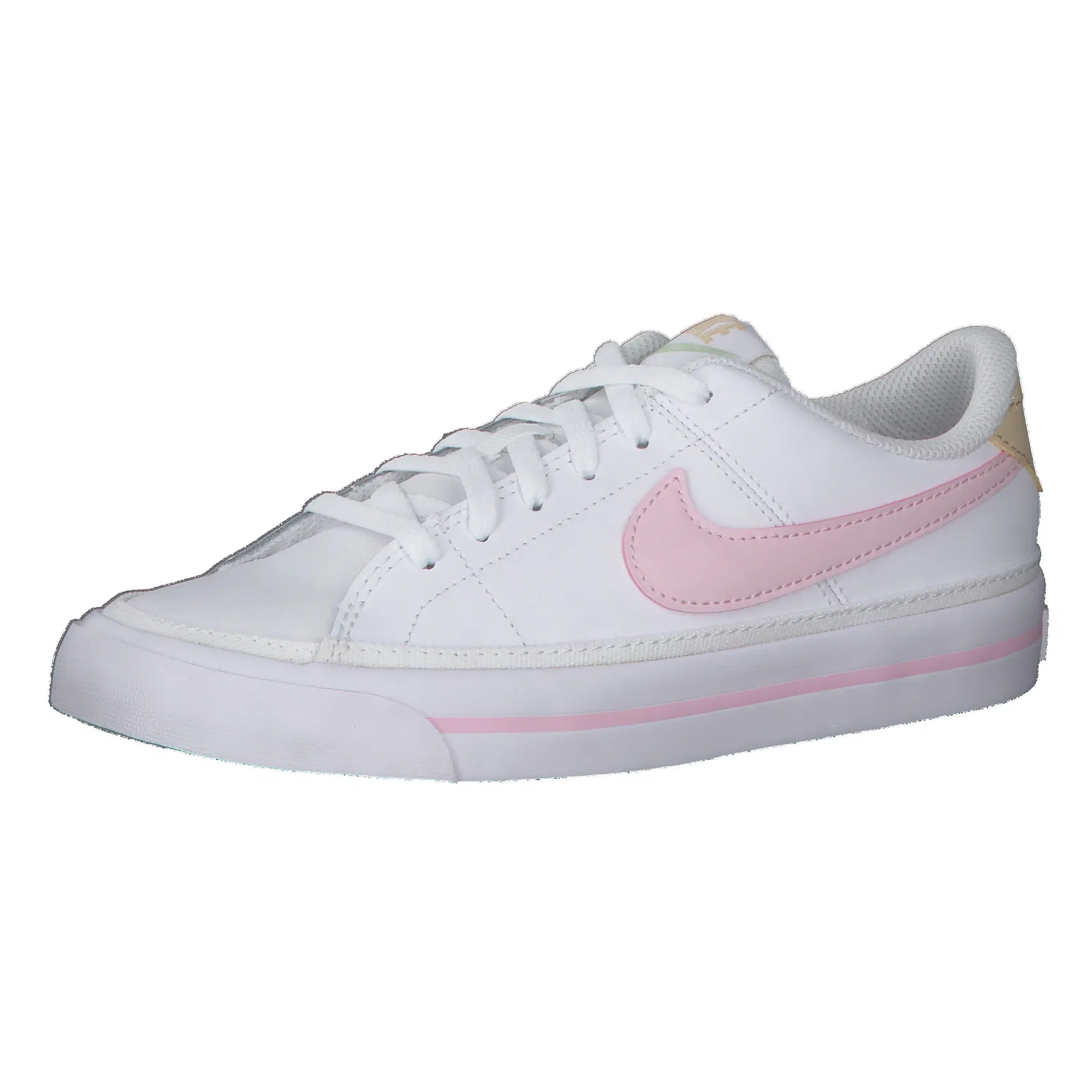 Детские кожаные кроссовки Court Legacy Nike, Weiss Rosa