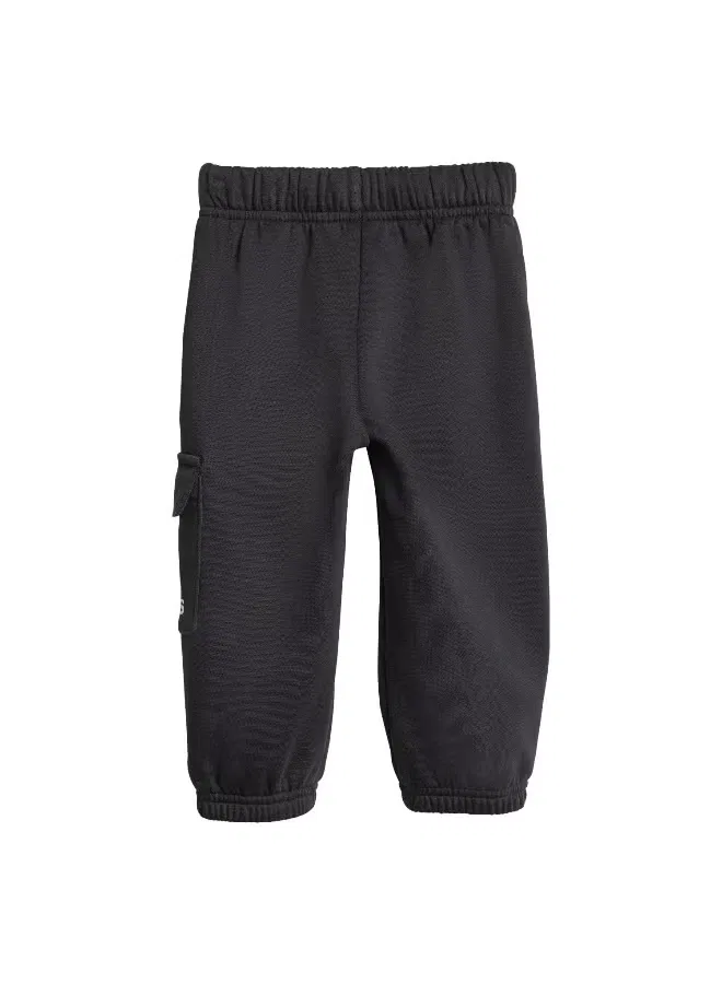 Комплект из флиса с длинными штанами Essentials Adidas, черный — фото 4