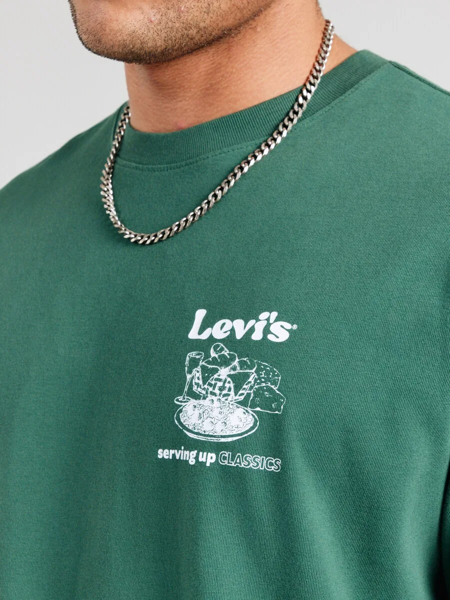 Футболка LEVI'S с коротким рукавом, цвет «Фиолетовый» — фото 2