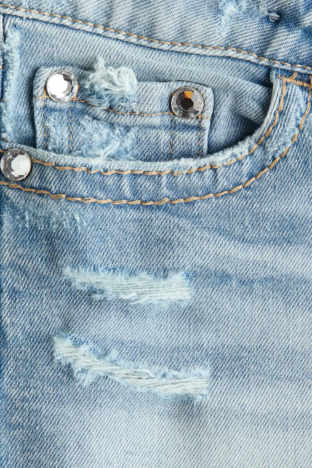 Джинсовые шорты H&M, Helles Denimblau — фото 3