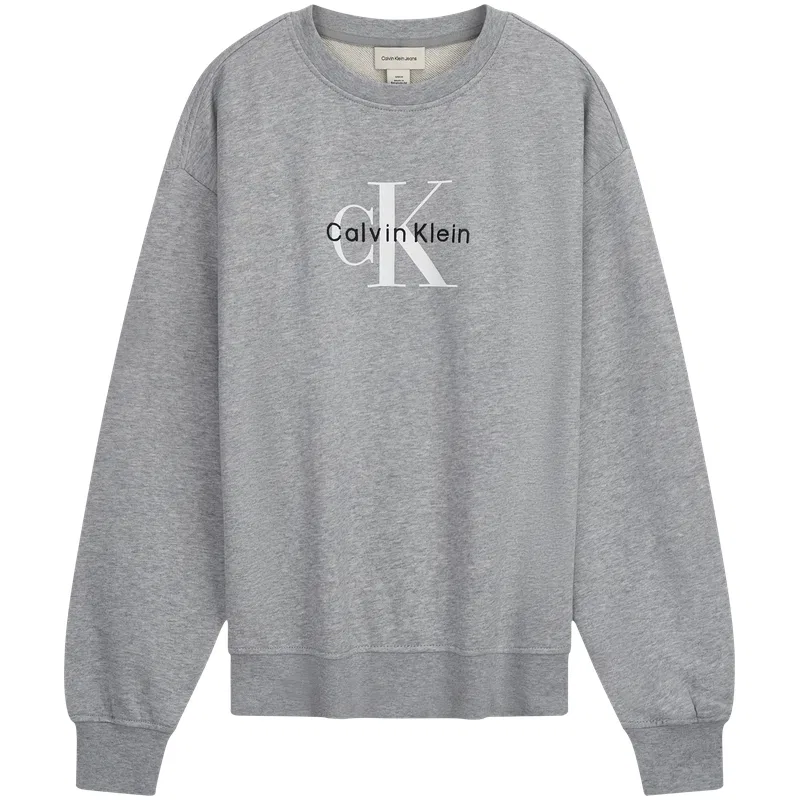 Женский свитшот с длинным рукавом Calvin Klein, Coconut Gray
