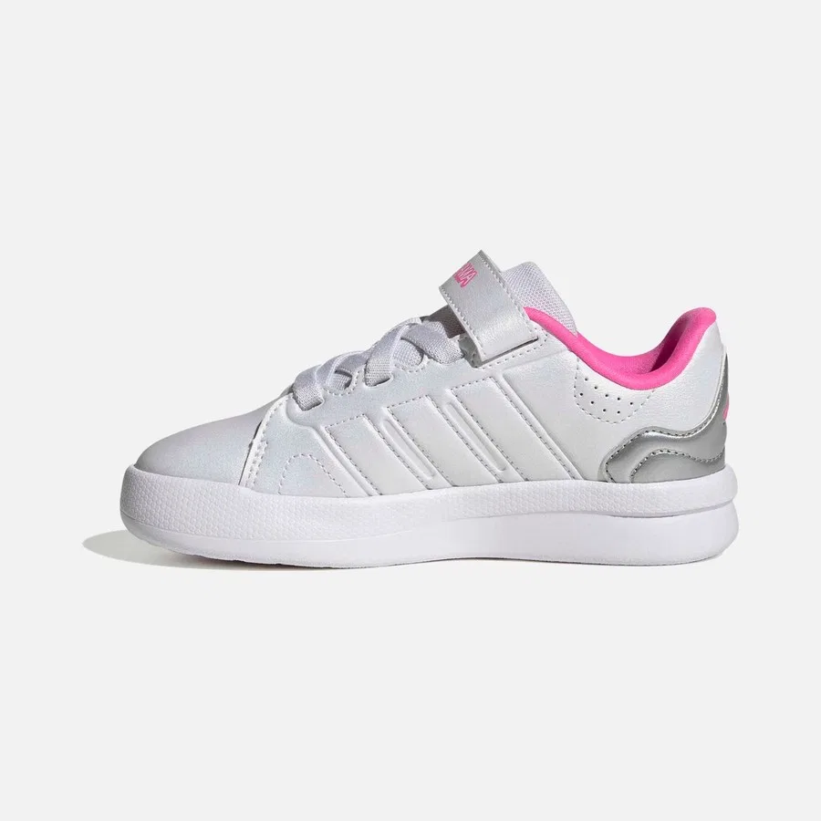 Детские спортивные кроссовки Lightorama Court El C adidas, Белый — фото 2