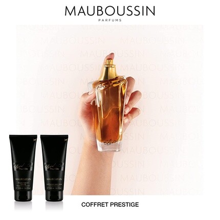 Mauboussin Prestige 2022 Elixir Pour Elle Eau de Parfum 100 мл с гелем для душа, лосьоном для тела и косметикой — фото 3