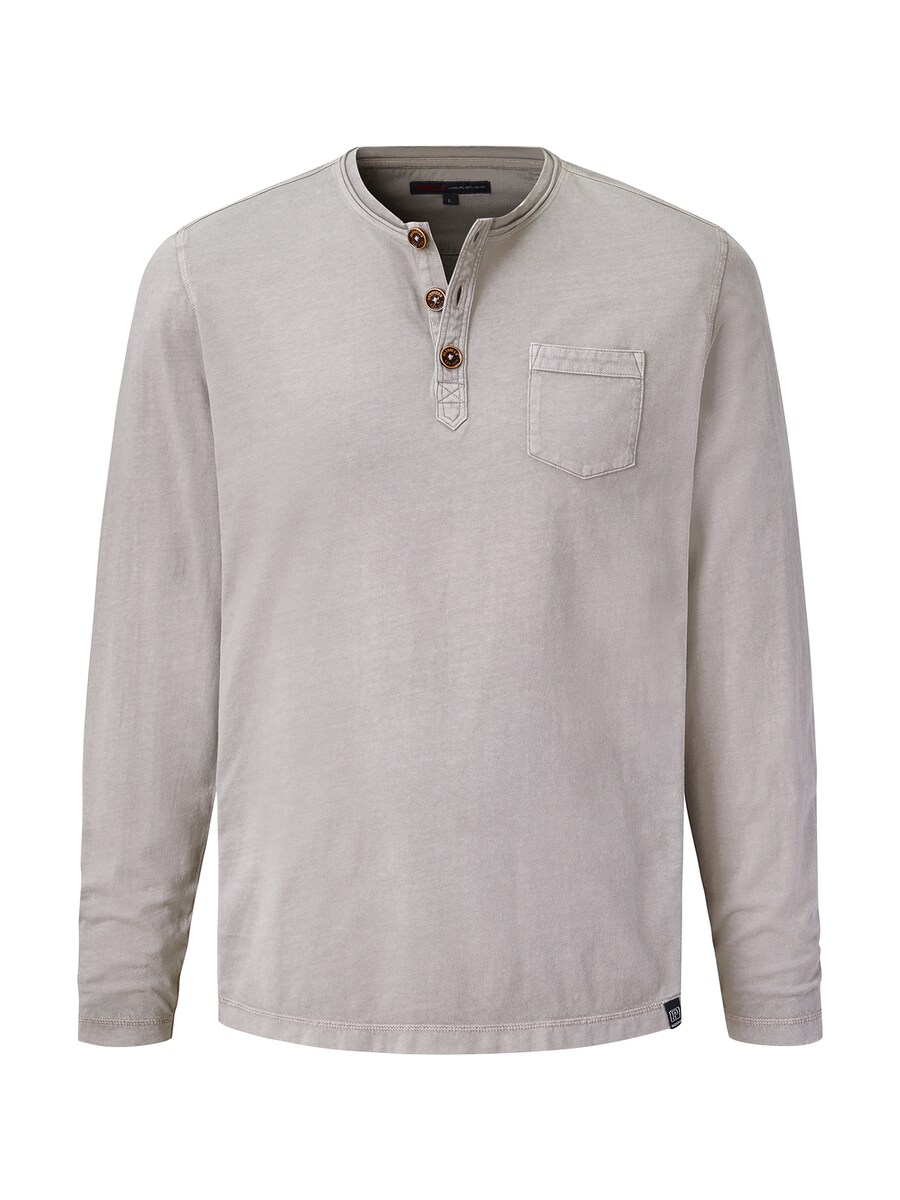 

Лонгслив PADDOCKS Shirt, серо-коричневый
