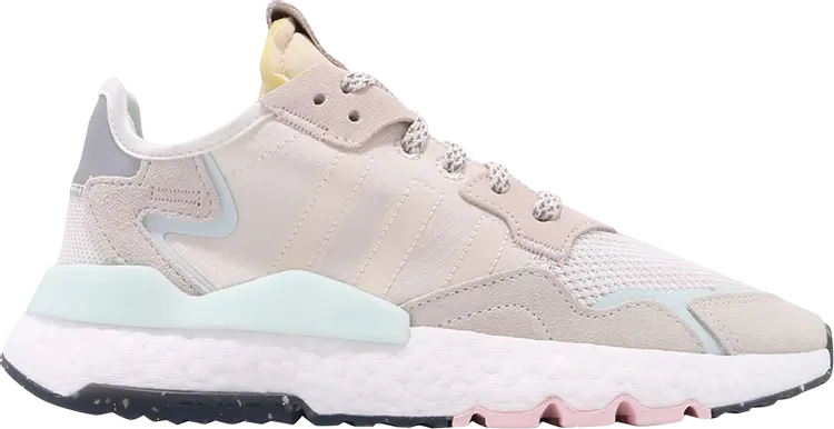 

Кроссовки Adidas Wmns Nite Jogger 'Chalk Mint', кремовый, Бежевый, Кроссовки Adidas Wmns Nite Jogger 'Chalk Mint', кремовый