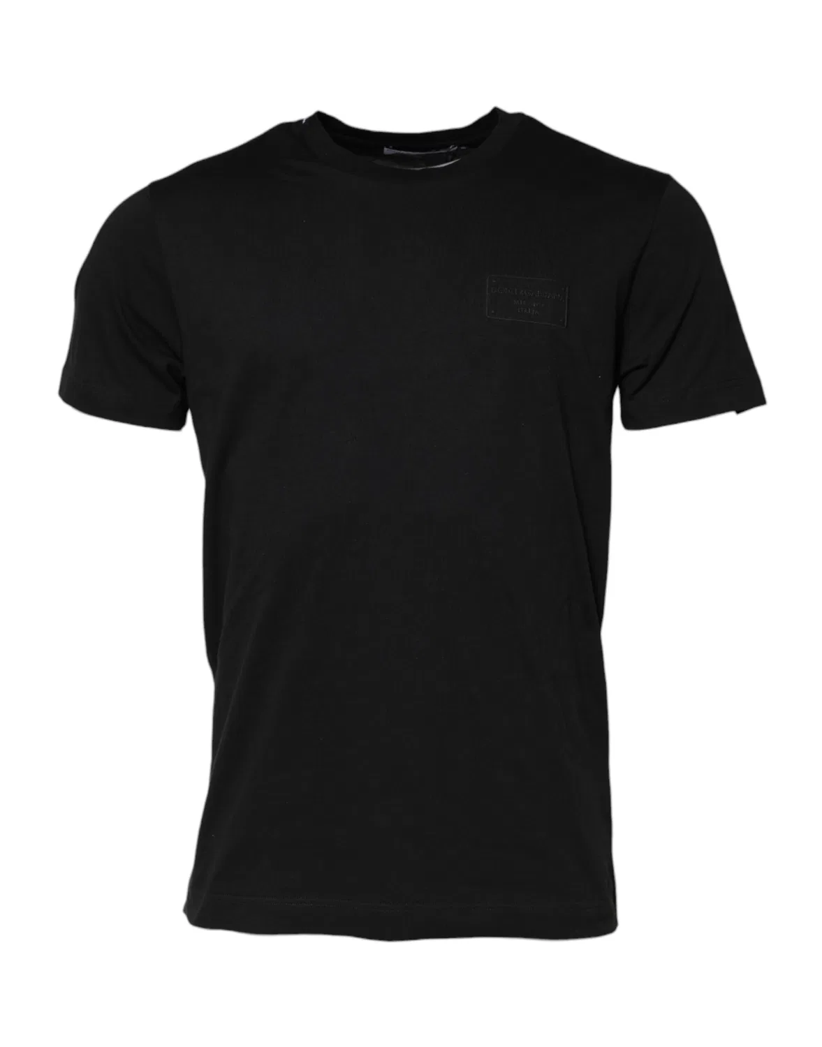 Мужская футболка с логотипом Crew Neck T-shirt Dolce & Gabbana, Black
