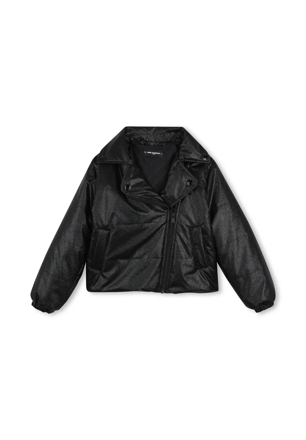 Пуховая куртка - легкая куртка Karl Lagerfeld Kids, Black — фото 2