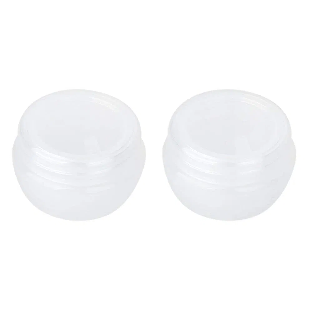 Набор косметических контейнеров Sample Pots, 2 шт, белый Generic