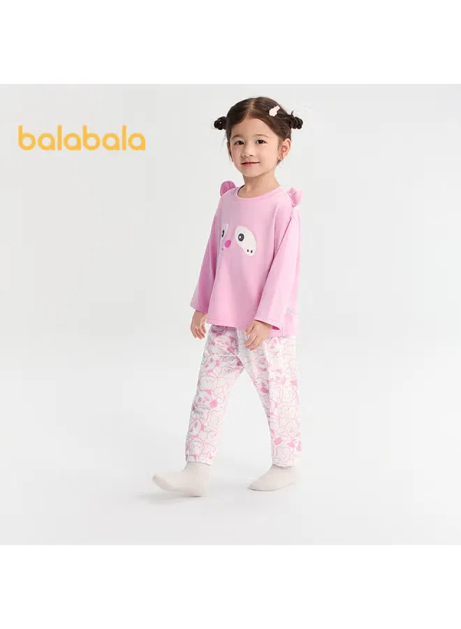 Комплект пижамы с принтом для малышей 209325171201 Balabala, розовый