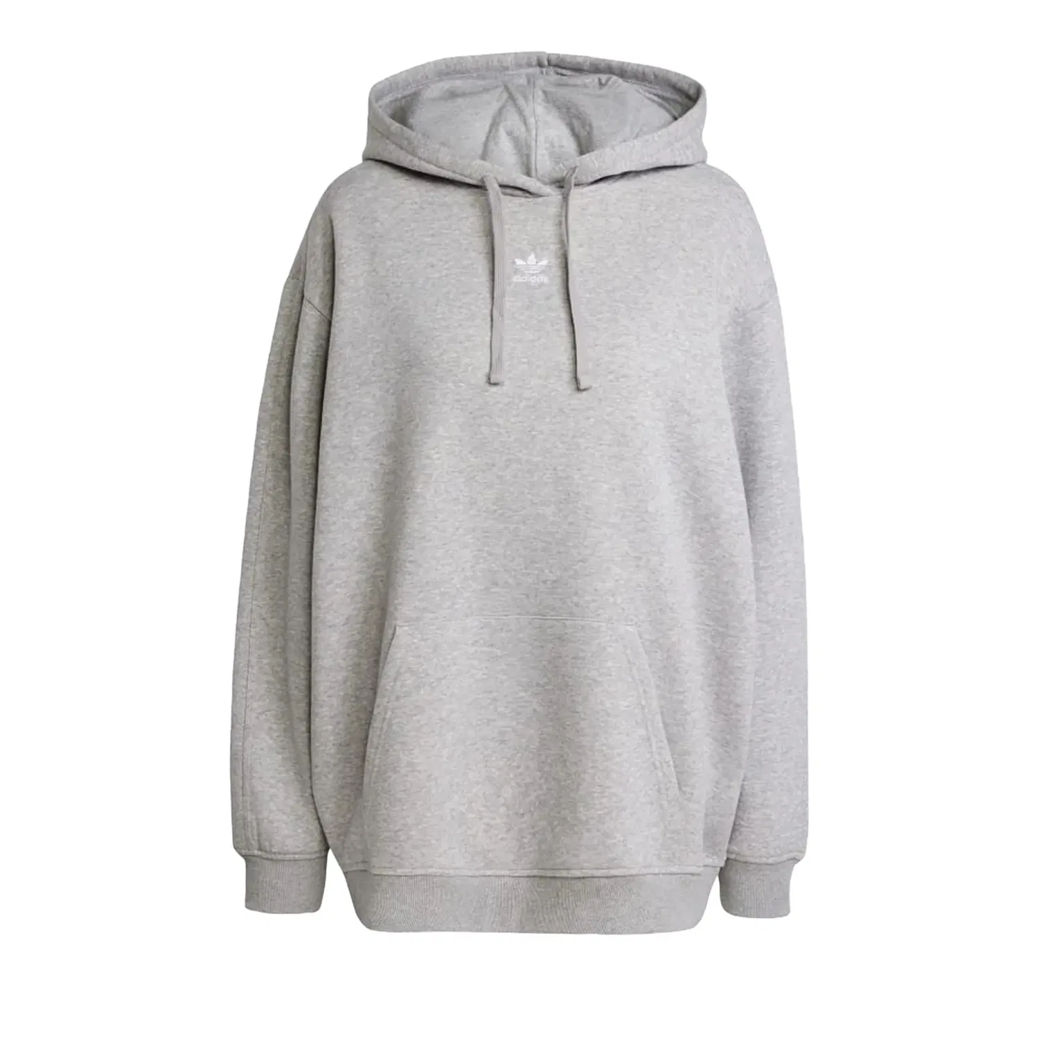 Толстовка Adidas Essentials Oversized Fleece Hoodie, серый