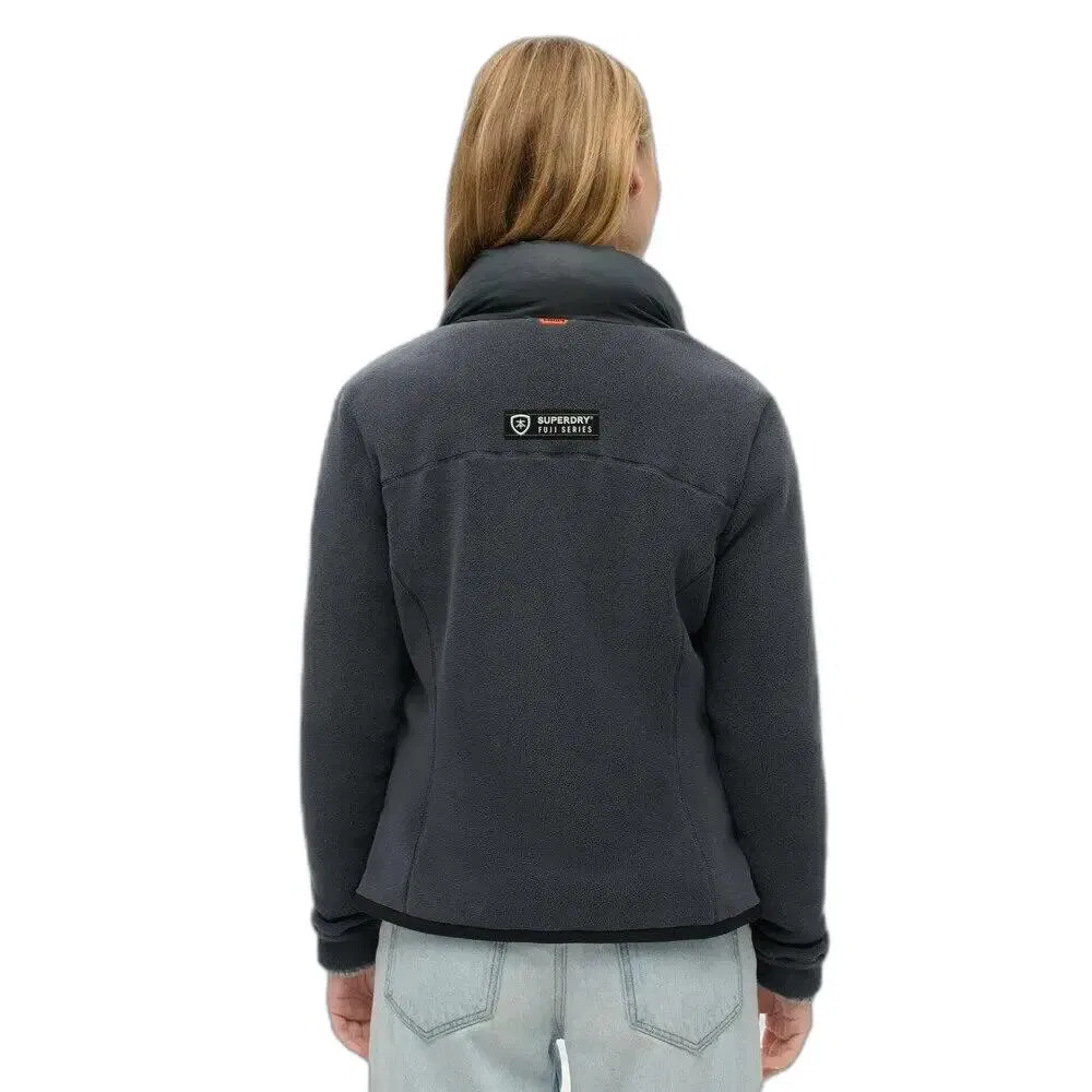 Женская флисовая куртка Storm Superdry, Blau — фото 4