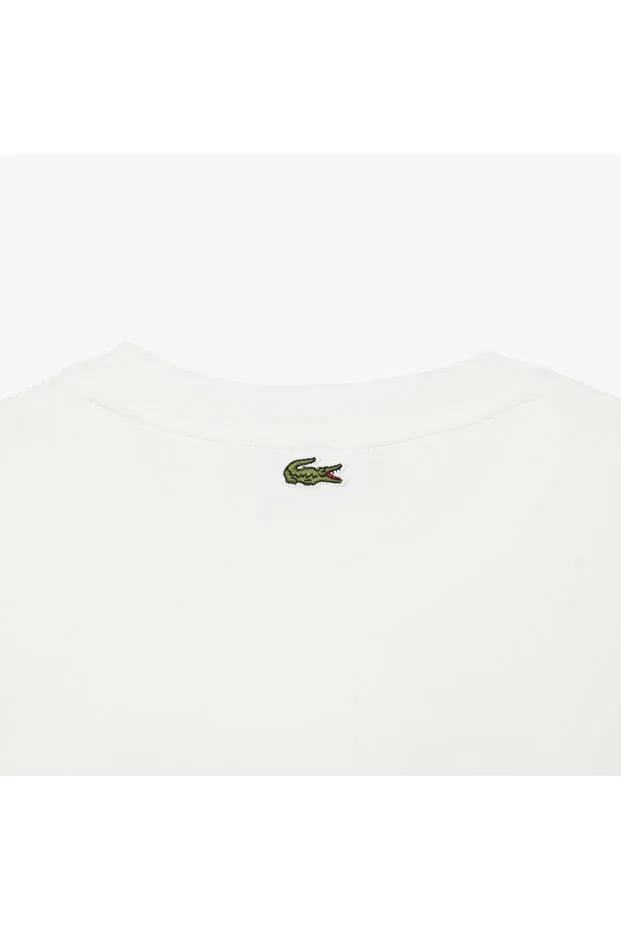 Футболка Lacoste Printed White — фото 3