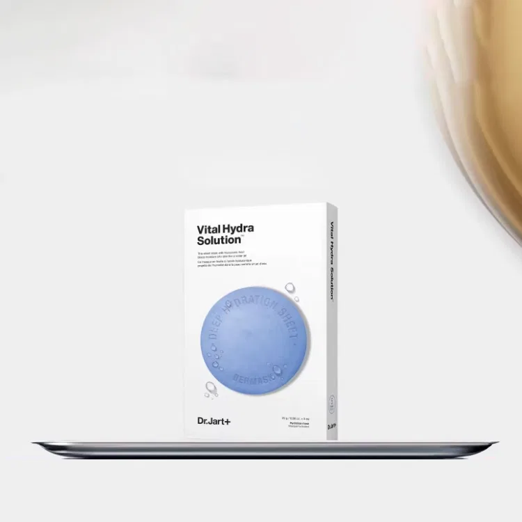 Набор для ухода за кожей увлажняющая круглая маска Blue Round Mask Dr. Jart+ — фото 4