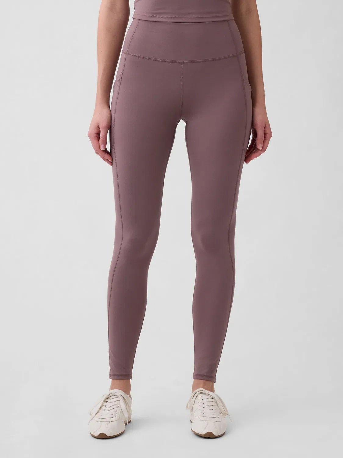 Леггинсы для фитнеса Studio Pocket Gap, коричневый