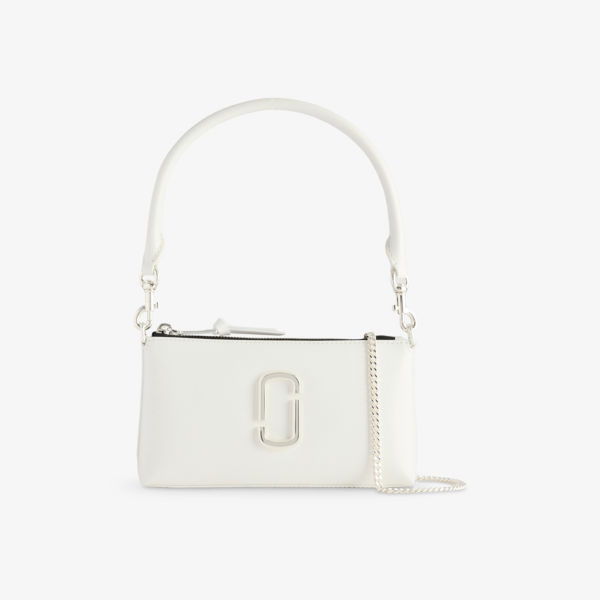 

Сумка через плечо из кожи The Snapshot DTM Convertible Marc Jacobs, белый