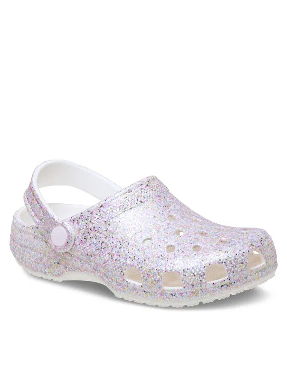 Шлепанцы Classic Fantasy Glitter Clog K Crocs, мультиколор — фото 2