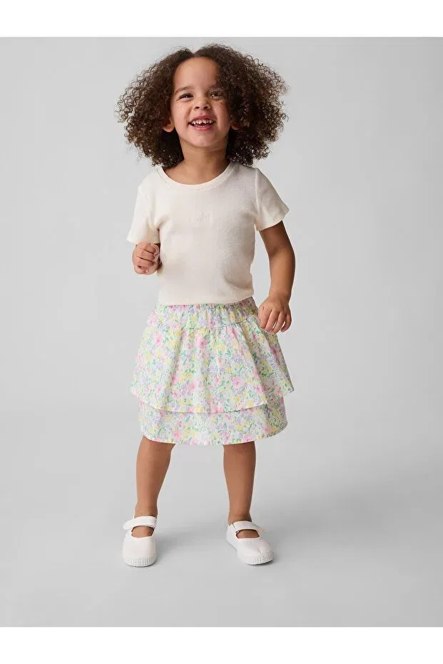 Детская юбка для девочек с принтом Gap, Multicolor