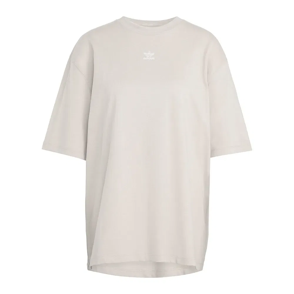 Женская футболка оверсайз с коротким рукавом Essentials Boyfriend Adidas Originals, Beige — фото 3