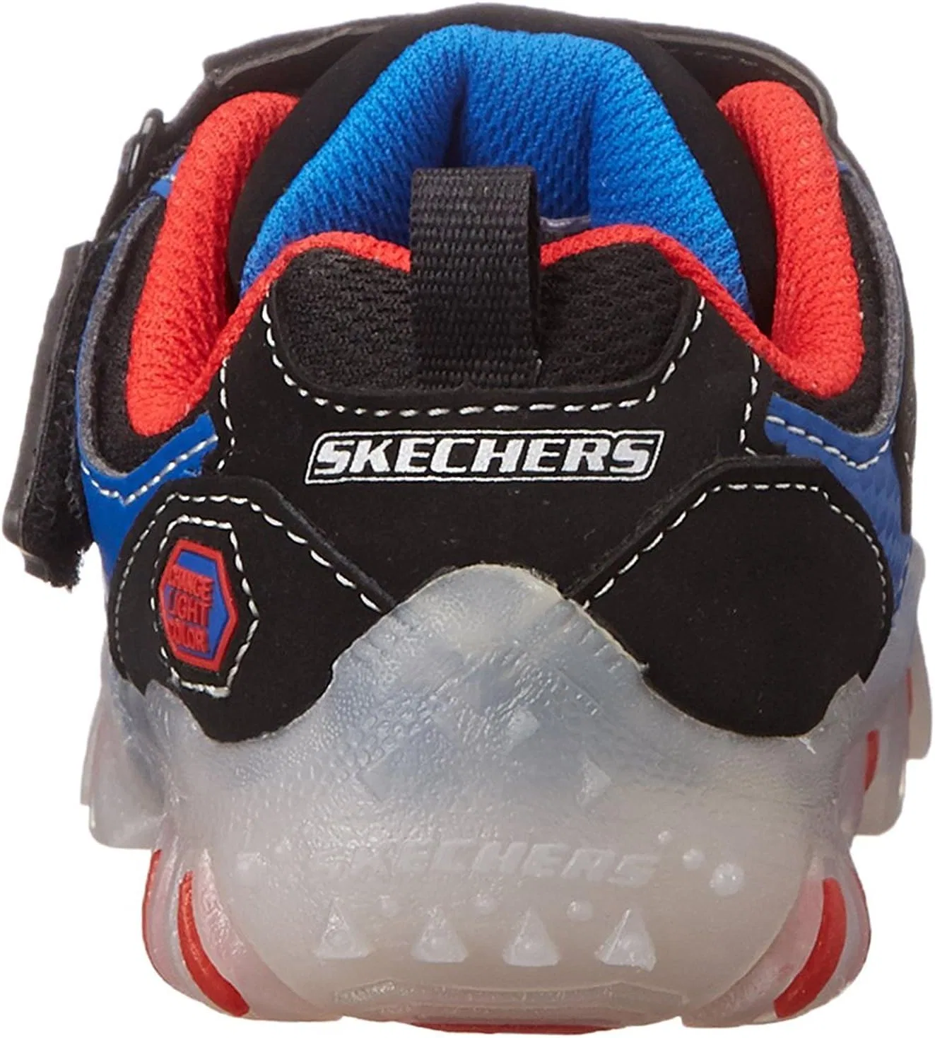 Детские кроссовки для мальчиков со светодиодной подсветкой Street Lightz-Switches Skechers, Charcoal/Blue — фото 3