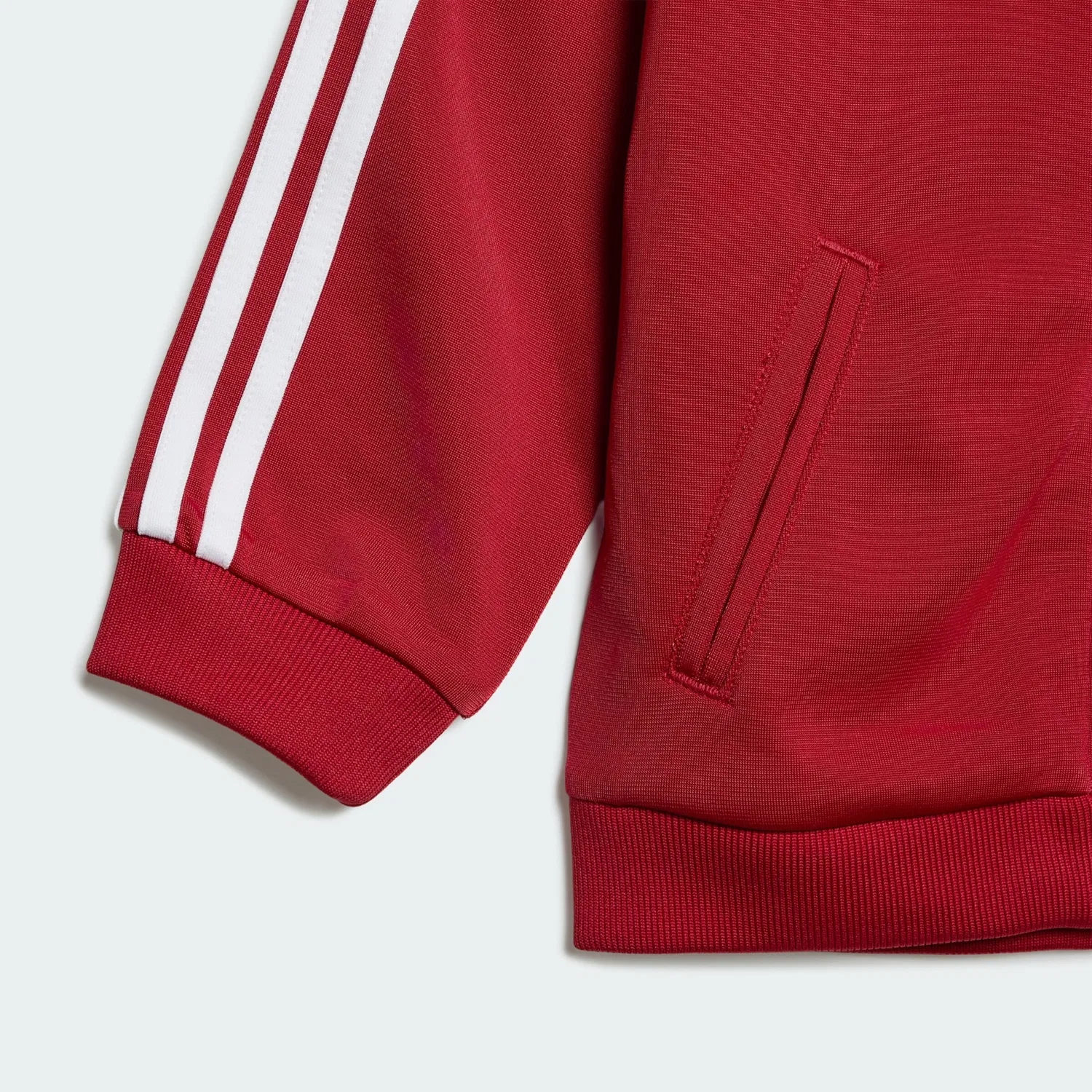 Спортивный костюм Adidas Originals Firebird красного цвета — фото 4
