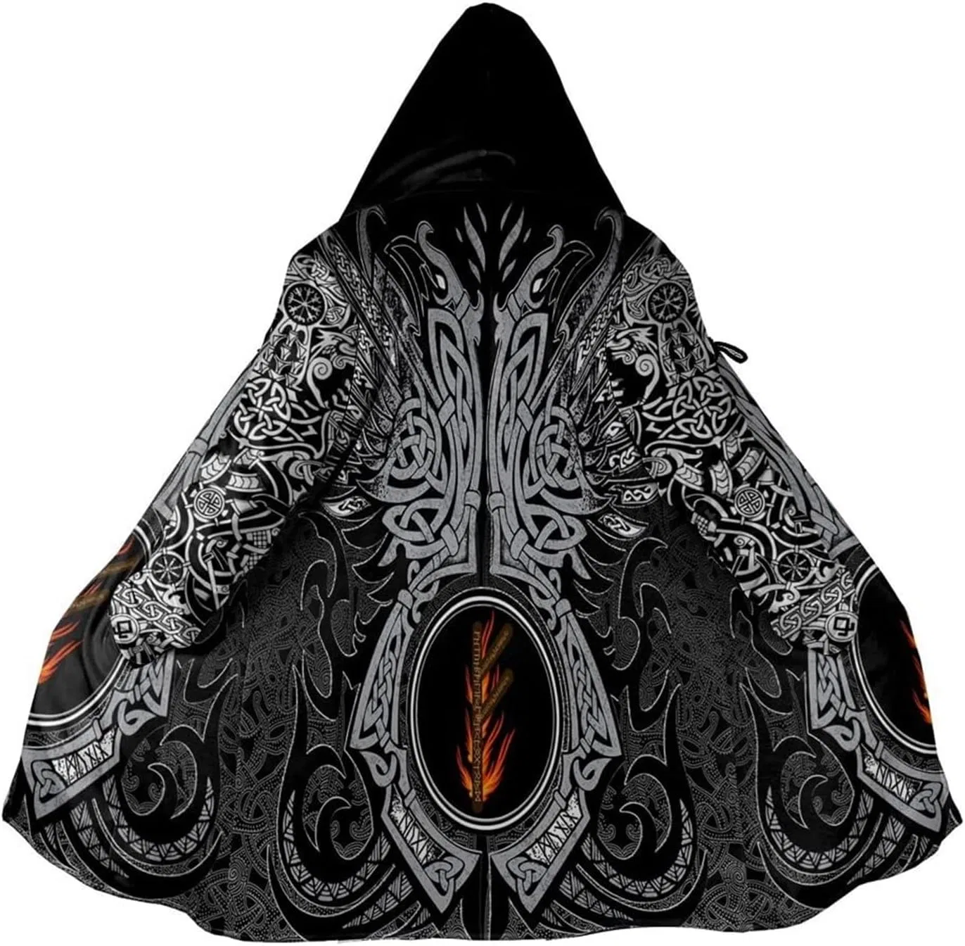 Мужская куртка с принтом Viking Raven Tattoo, Viking Celtic