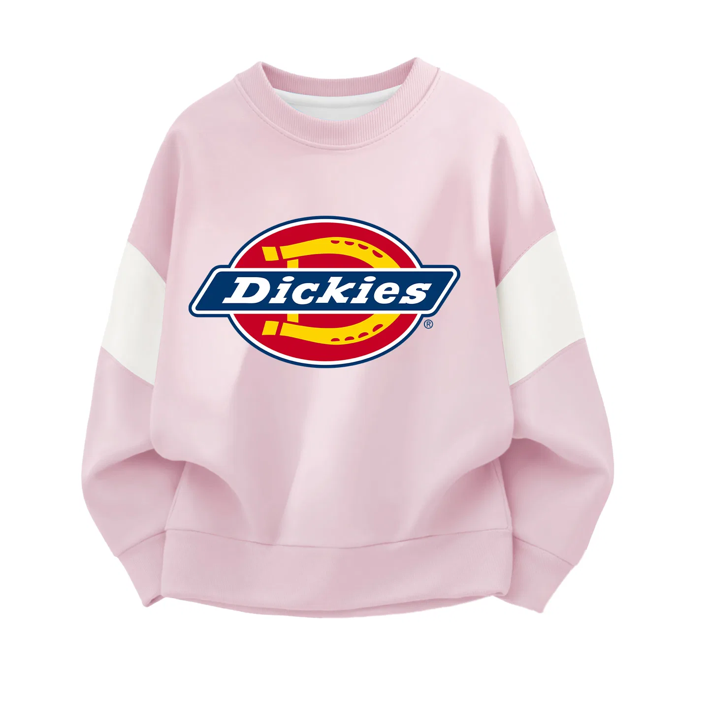 Детский свитшот с круглым вырезом Standard Logo Cherry Blossom Pink Dickies, Cherry Blossom Pink