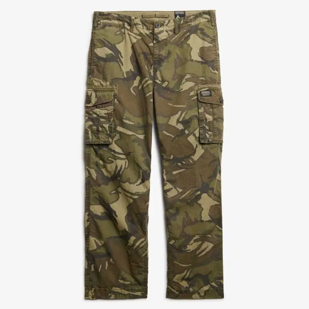 Брюки карго Parachute Light Superdry, зеленый — фото 3
