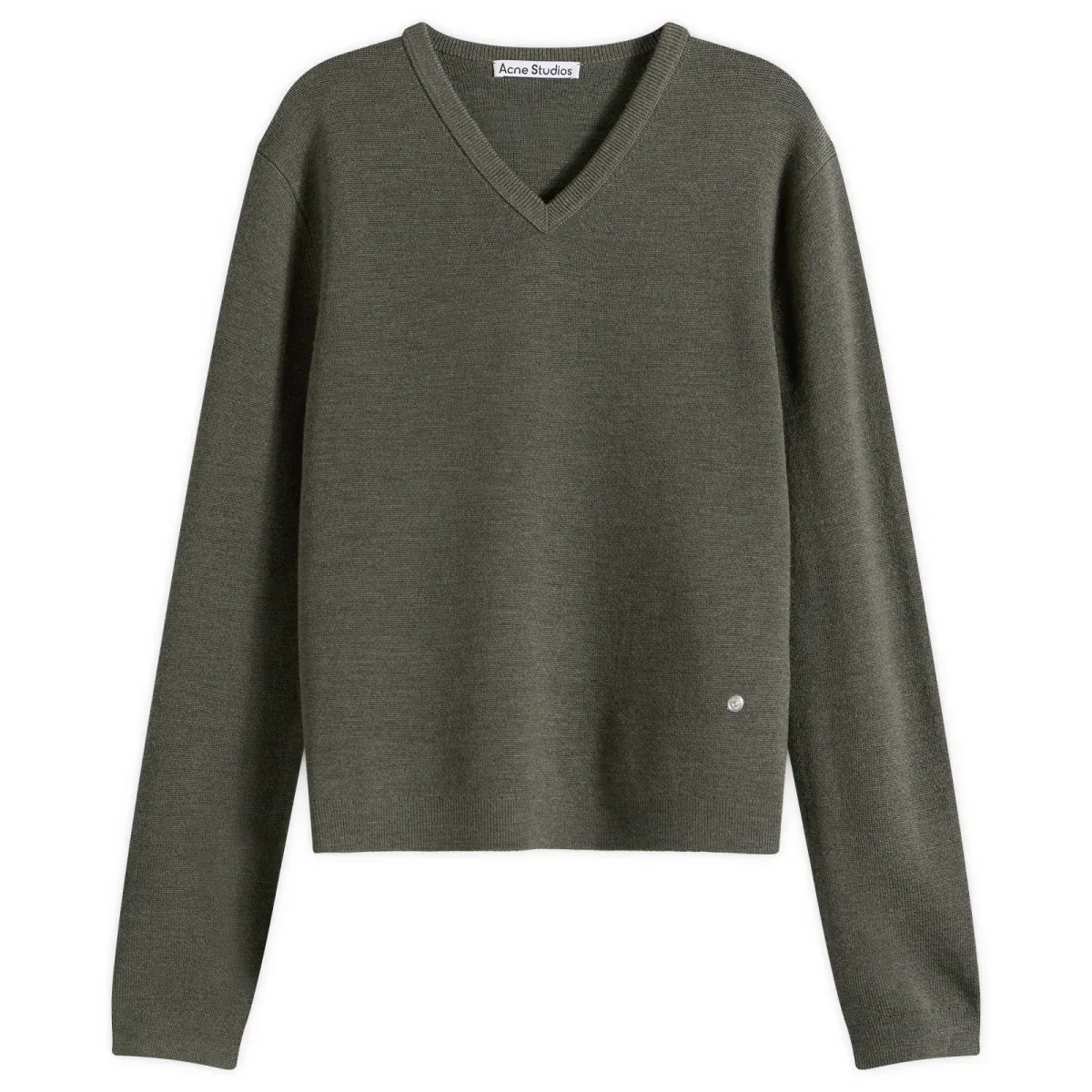 Пуловер из мериносовой шерсти Kodos Merinos Jumper Acne Studios, Cedar Green