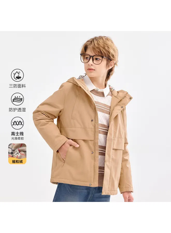 Куртка спортивная с капюшоном для мальчика Hush Puppies — фото 2