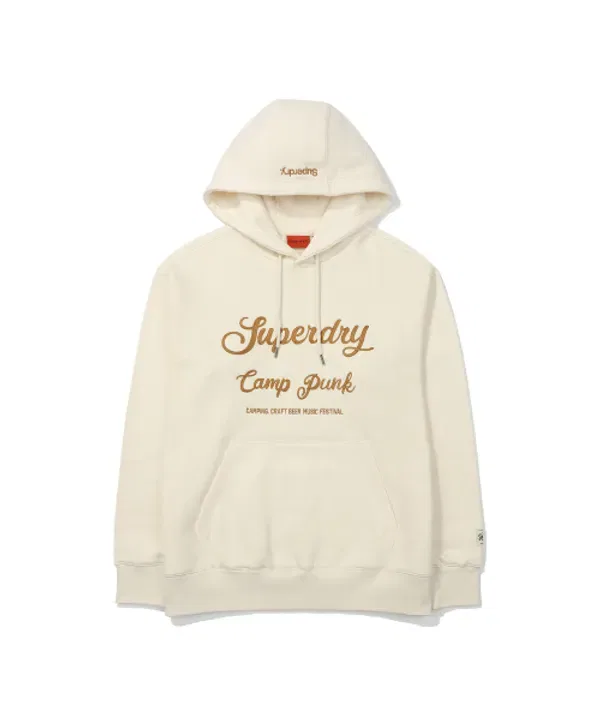 Худи фестивальное, Superdry, слоновая кость
