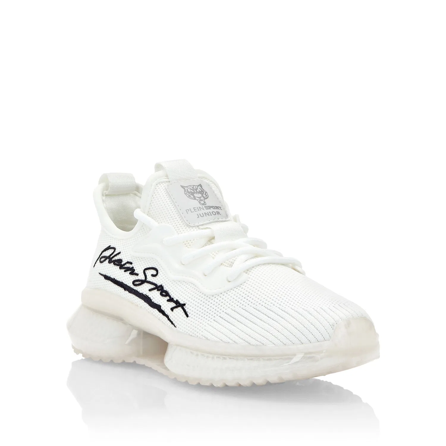 Детские кроссовки с пузырчатой подошвой PLEIN SPORT, White — фото 3