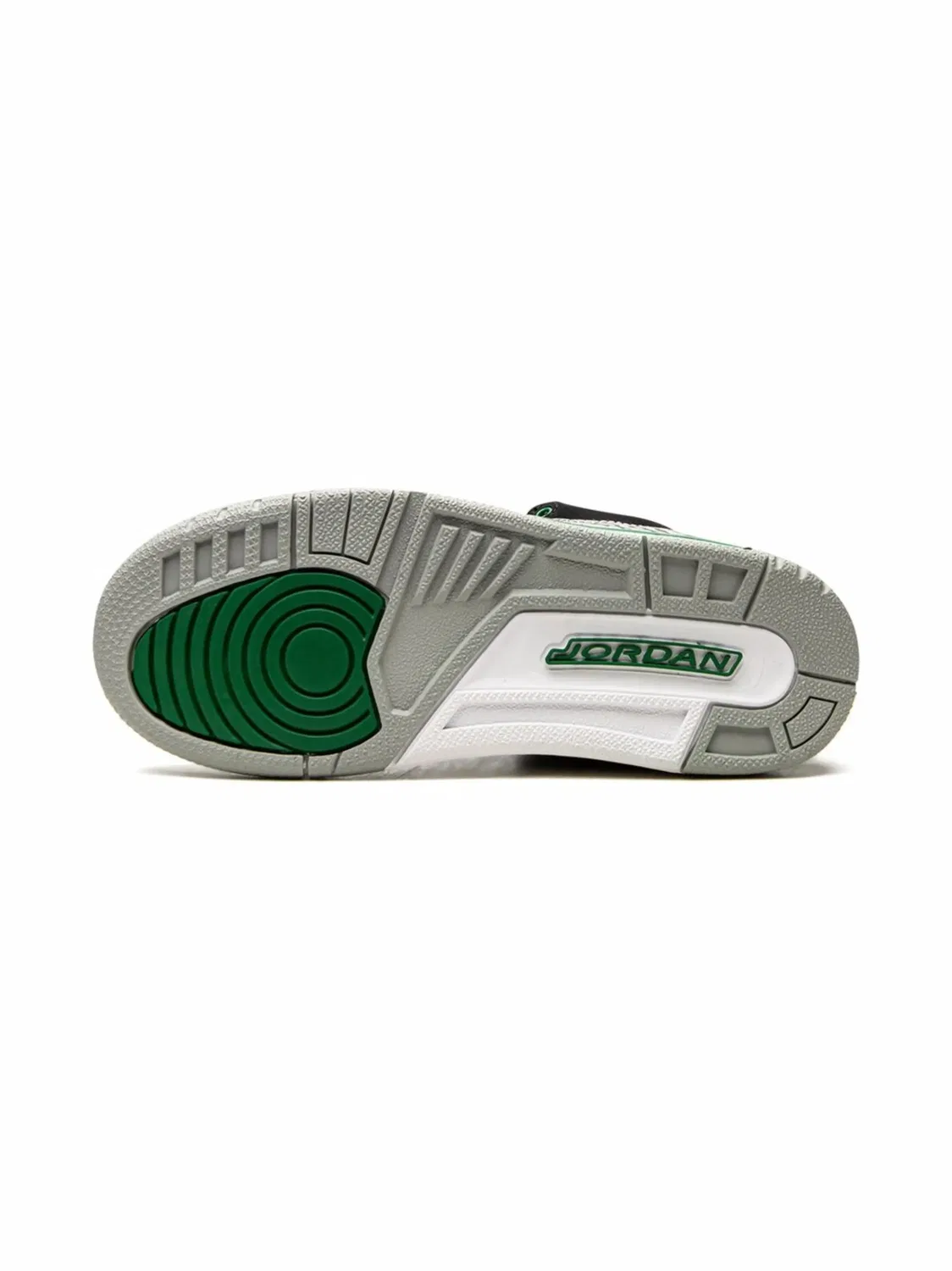 Кроссовки Air Jordan 3 Retro "Pine Green" — фото 3