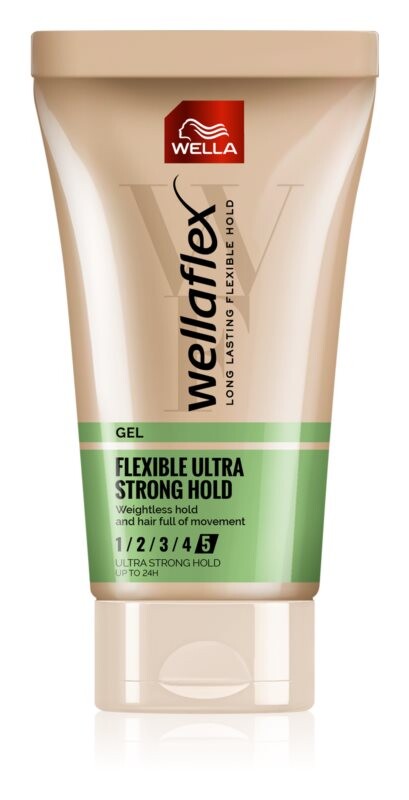 

Гель для волос очень сильной фиксации Wella Wellaflex Flexible Ultra Strong