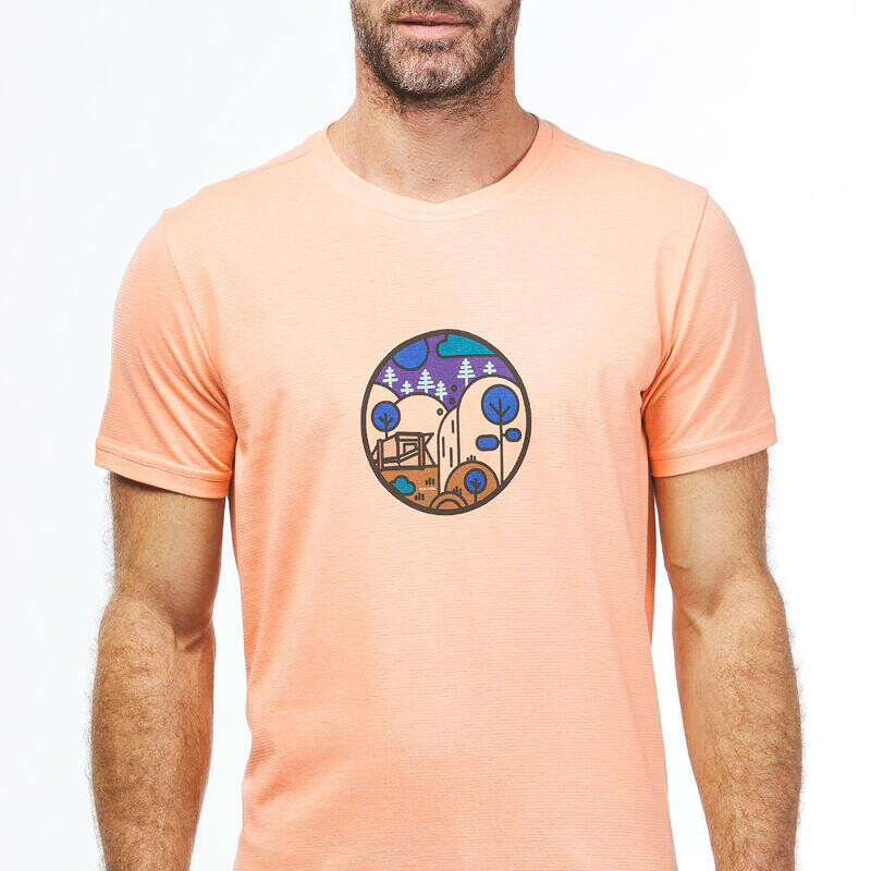 

Рубашка Quechua, цвет pfirsichorange/rosa