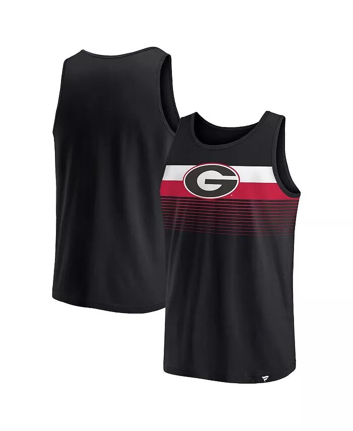 

Фирменная мужская черная майка Georgia Bulldogs Wild Game Fanatics